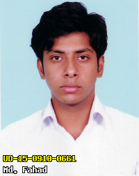 Portrait of Md. Fahad