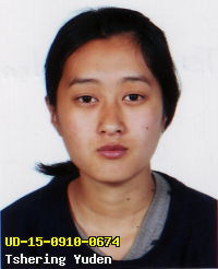 Portrait of Tshering Yuden