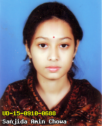 Portrait of Sanjida Amin Chowa