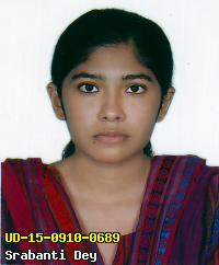 Portrait of Srabanti Dey