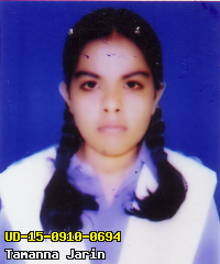 Portrait of Tamanna Jarin
