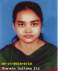 Portrait of Sharmin Sultana Eti