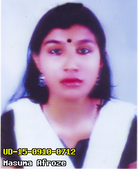 Portrait of Masuma Afroze