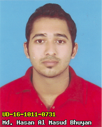 Portrait of Md. Hasan Al Masud Bhuyan