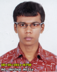 Portrait of Md. Methun Molla