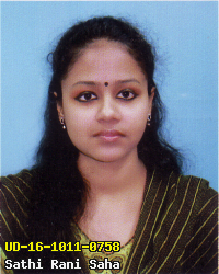 Portrait of Sathi Rani Saha