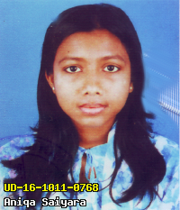 Portrait of Aniqa Saiyara