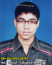 Portrait of Md. Ahnaf Tahamid Noman