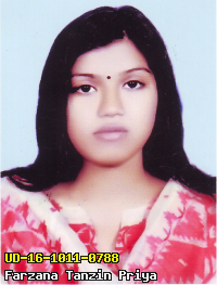 Portrait of Farzana Tanzin Priya