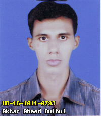 Portrait of Aktar Ahmed Bulbul