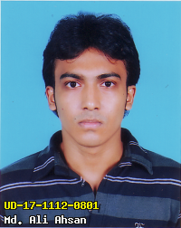 Portrait of Md. Ali Ahsan