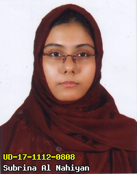 Portrait of Subrina Al Nahiyan