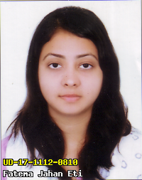 Portrait of Fatema Jahan Eti