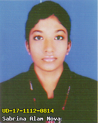Portrait of Sabrina Alam Nova