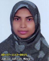 Portrait of Jakia Jafrin Nova
