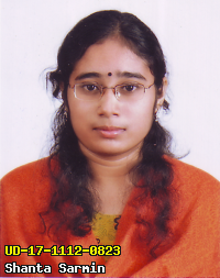 Portrait of Shanta Sarmin