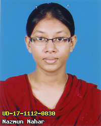 Portrait of Nazmun Nahar