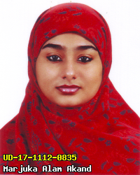 Portrait of Marjuka Alam Akand