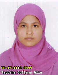 Portrait of Tasbeha Sultana Alin