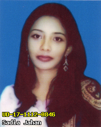 Portrait of Sadia Jahan