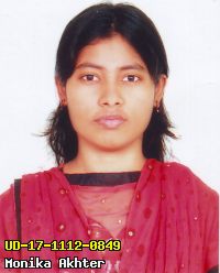Portrait of Monika Akhter
