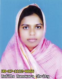 Portrait of Mafila Manowara Shrity