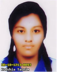 Portrait of Kudshia Tasnim