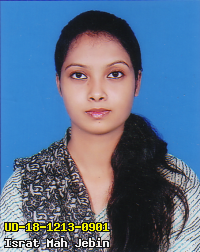 Portrait of Israt Mah Jebin