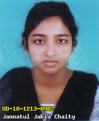 Portrait of Jannatul Jakia Chaity
