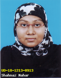 Portrait of Shahnaz Nahar