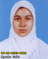 Portrait of Ayesha Safa