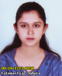 Portrait of Fatema-Tuj- Johora