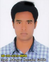 Portrait of Syed Jubayar Hossain Galib