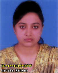 Portrait of Marzia Rahman