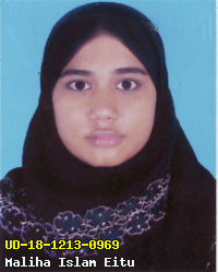 Portrait of Maliha Islam Eitu
