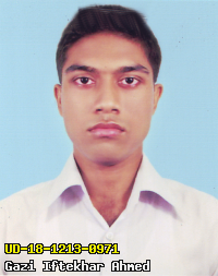 Portrait of Gazi Iftekhar Ahmed