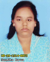 Portrait of Susmita Barua