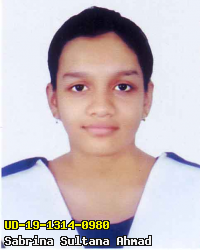Portrait of Sabrina Sultana Ahmad