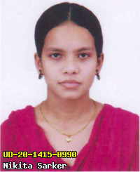 Portrait of Nikita Sarker