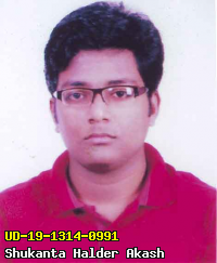 Portrait of Shukanta Halder Akash