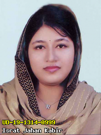 Portrait of Israt Jahan Kabir