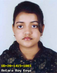 Portrait of Antara Roy Keya
