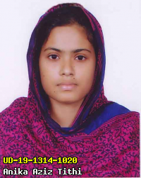 Portrait of Anika Aziz Tithi