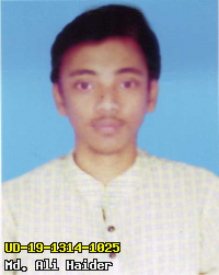 Portrait of Md. Ali Haider