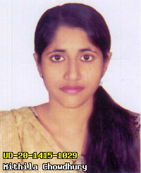 Portrait of Mithila Chowdhury