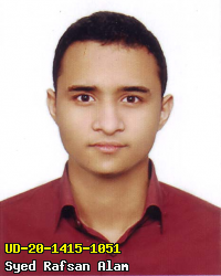 Portrait of Syed Rafsan Alam