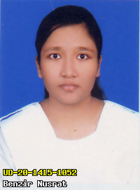 Portrait of Benzir Nusrat