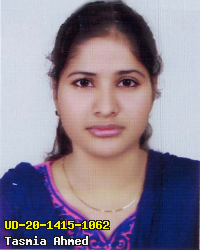 Portrait of Tasmia Ahmed