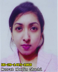 Portrait of Nusrat Abedin Shashi