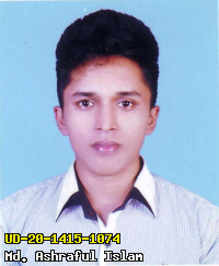 Portrait of Md. Ashraful Islam